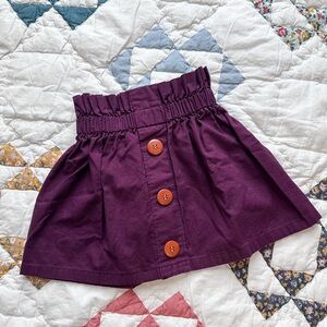 Cottagecore linen skirt
